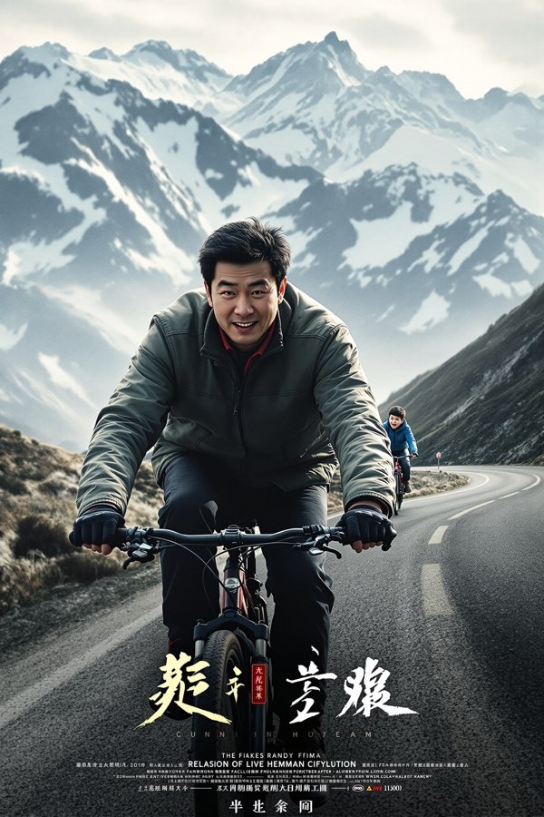 逆风而行高清海报